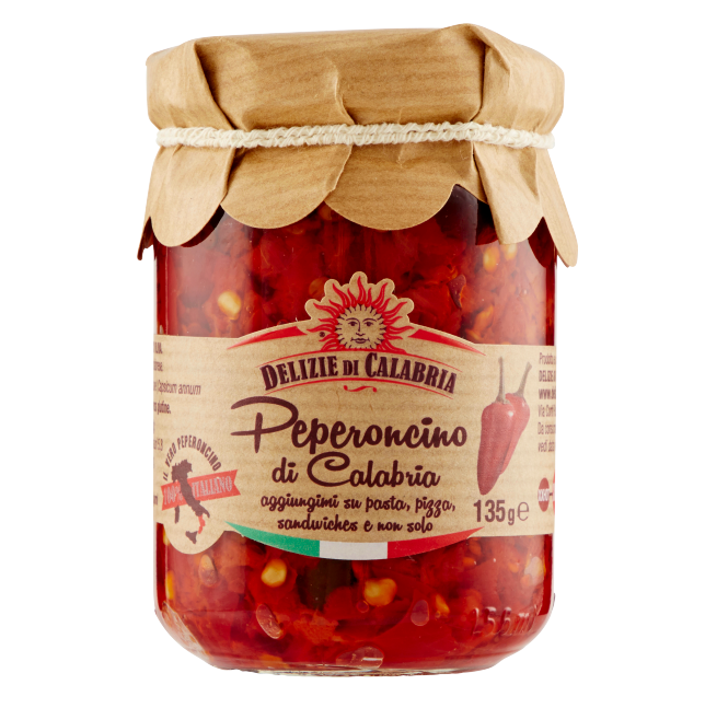 PEPERONCINO A FETTE DI CALABRIA JAR - Delizie di Calabria 135gr