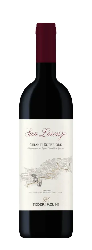 SAN LORENZO Chianti  superiore DOCG - Fattorie Melini 0,75L ABV 14%