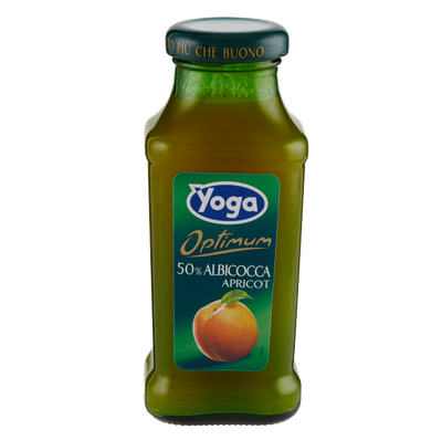 YOGA ALBICOCCA OPTIMUM 50% APRICOT FRUIT JUICE - 24x200ml