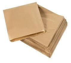 10x10 KRAFT BROWN STRUNG BAGS 1000