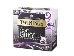 TWININGS EARL GREY TEA BAGS - 100 TWININGS EARL GREY TEA BAGS - 100