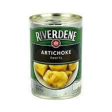 ARTICHOKE HEARTS - Riverdene 12x390gr ARTICHOKE HEARTS - Riverdene 12x390gr