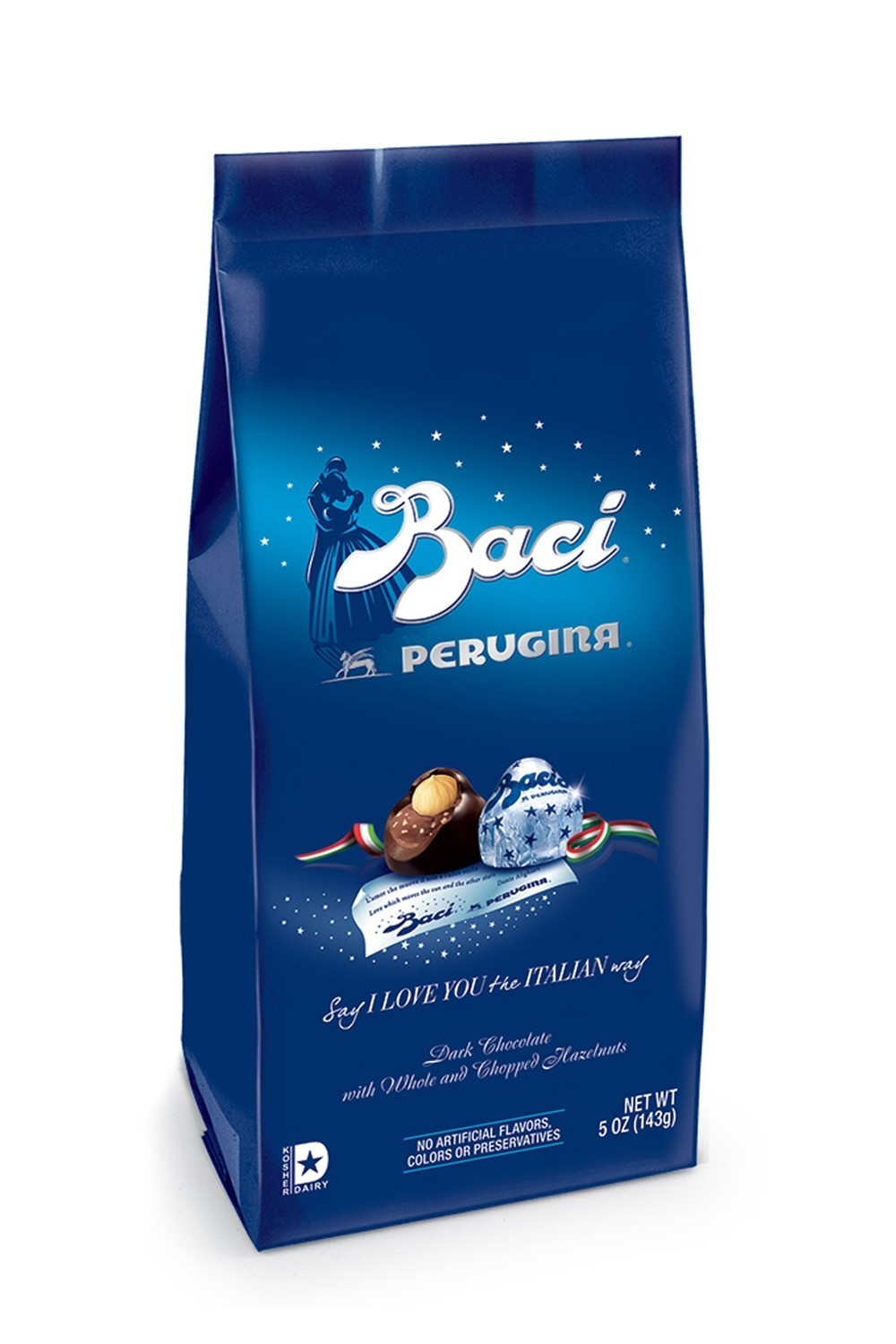 10 PIECE BACI CHOCOLATES BAG - 125g