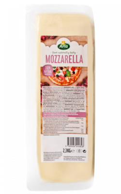 ARLA MOZZARELLA BLOCK - 2.3kg ARLA MOZZARELLA BLOCK - 2.3kg