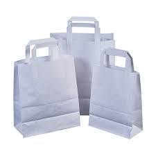 MEDIUM WHITE PAPER CARRIERS - 250