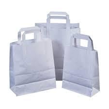 MEDIUM WHITE PAPER CARRIERS - 250 MEDIUM WHITE PAPER CARRIERS - 250