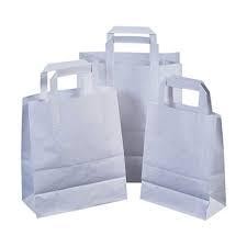 LARGE WHITE PAPER CARRIERS - 250