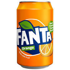 GB FANTA ORANGE CANS - 24x330ml