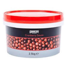 CRANBERRY SAUCE - 2.5kg CRANBERRY SAUCE - 2.5kg