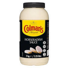 2lt COLMAN&#39;S HORSERADISH SAUCE