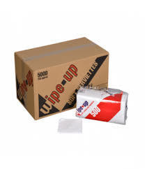 5000x 30cm1 PLY WHITE NAPKINS - SERVIETTES *brand may differ from picture