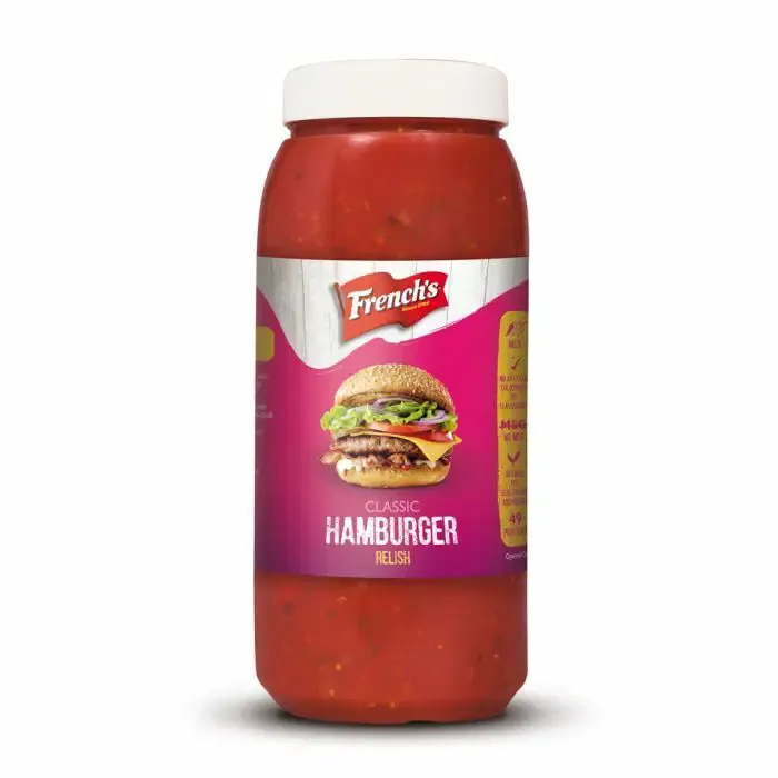 FRENCH'S HAMBURGER RELISH - 2.45kg