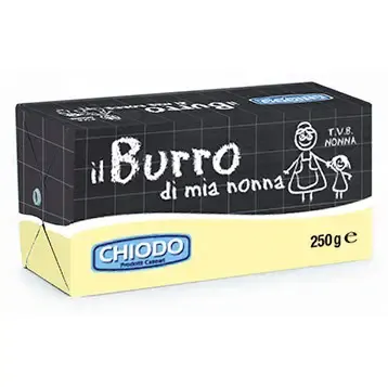 BURRO DI MIA NONNA Italian Artisan Butter - 250gr Chiodo