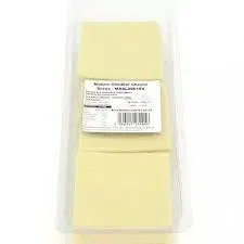 SLICED MATURE CHEDDAR - 1kg