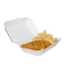 BAGASSE 9" BIODEGRADABLE LUNCH BOX GL9LB - 200