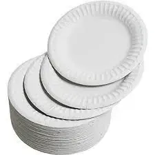 6" WHITE PAPER PLATES - 1000
