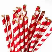 SMOOTHIE STRAWS PAPER - 200 9MM X 230MM