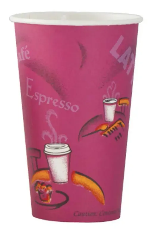 800  16oz PAPER HOT CUP CHAMPAGNE