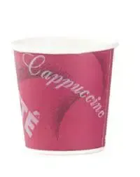 50 4oz(2X25'S) PAPER HOT CUP  SOLO `BISTRO`
