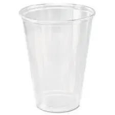 9oz CLEAR PLASTIC CUP - 1000