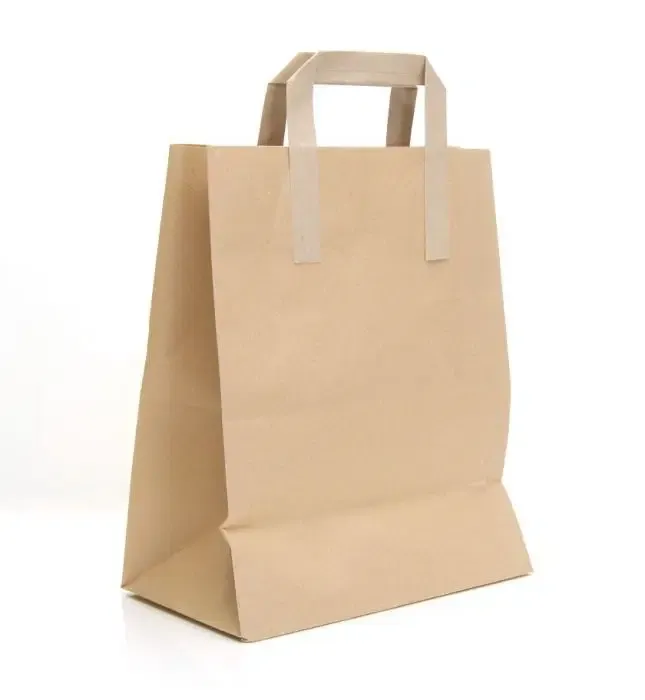 MEDIUM BROWN CARRIERS BAG - 250