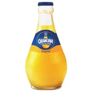 ORANGINA GLASS BOTTLES - 12x250ml