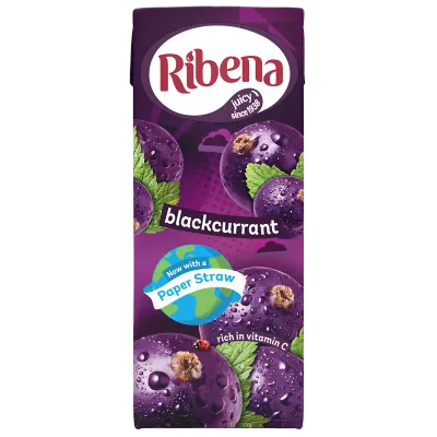RIBENA BLACKCURRENT - 24x250ml