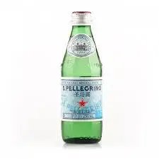 San Pellegrino Sparkling Mineral Water Glass Bottles – 24 x 250ml (Premium Italian Water)