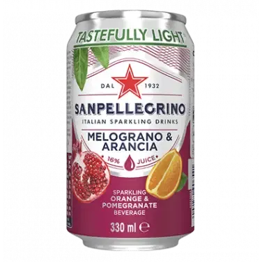 SAN PELLEGRINO MELOGRANO &amp; ARANCIA - 24x330ml
