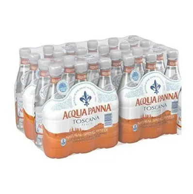 Acqua Panna Still Mineral Water Plastic Bottles – 24 x 500ml (Italian Natural Water)
