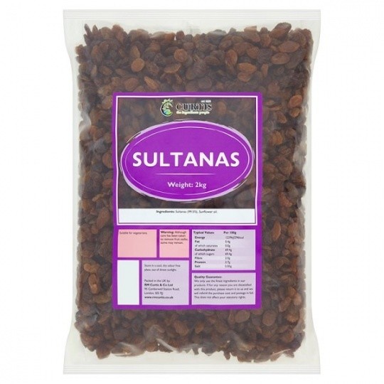 2kg DRIED SULTANAS