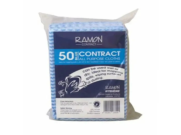 50 x CLOTH BLUE