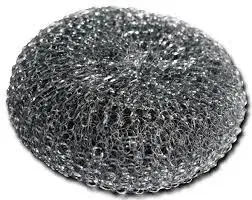 STEEL POT SCOURERS - 10