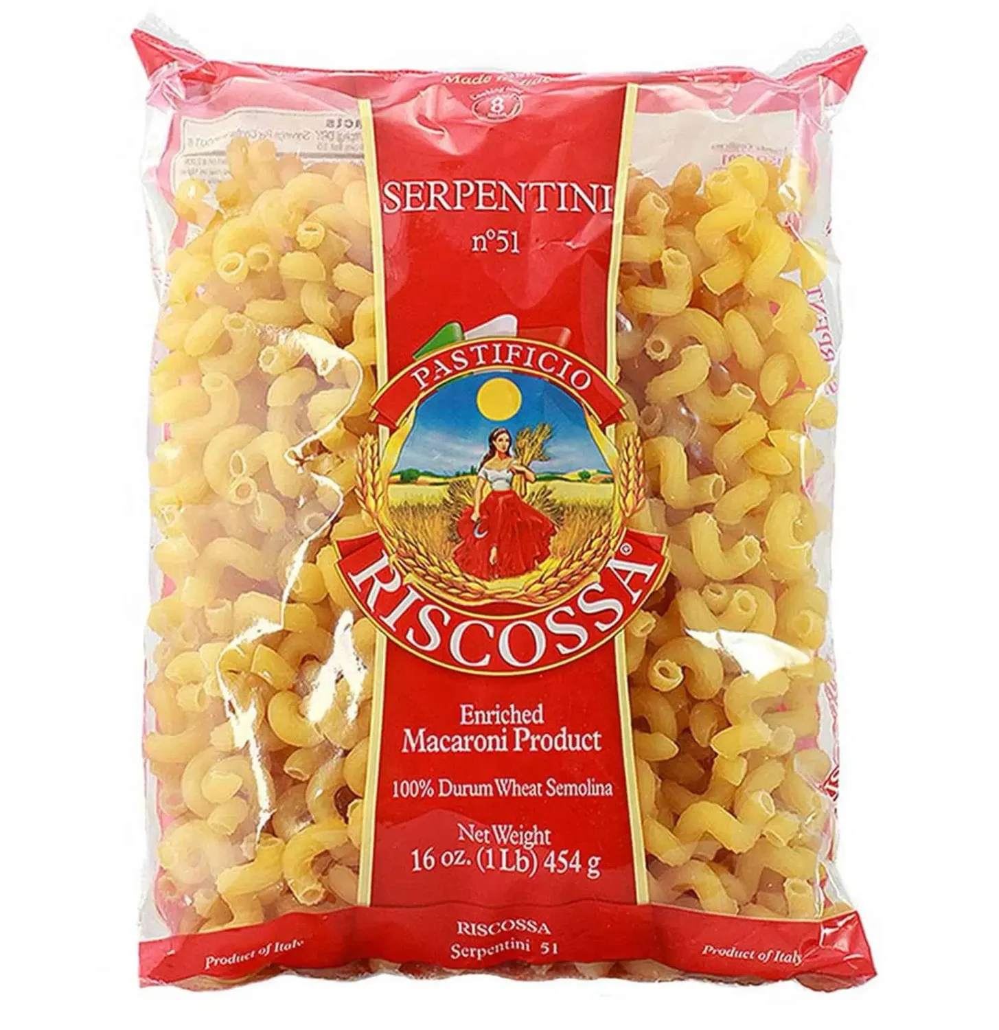 RISCOSSA PASTA SERPENTINI - 500gr BBE 14/01/26