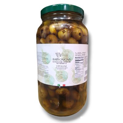 CIPOLLINE BORETTANE BALSAMIC BABY ONIONS - Bellei 2.75kg