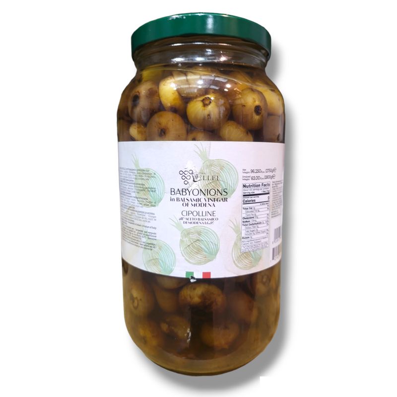 CIPOLLINE BORETTANE BALSAMIC BABY ONIONS - Bellei 2.75kg
