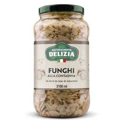 FUNGHI CHAMPIGNONS ALLA CONTADINA - 3.1kg Delizia