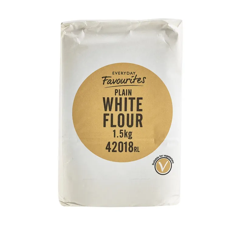 PLAIN WHITE FLOUR - 6x1.5kg