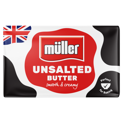 UNSALTED BUTTER - 250gr BRAND MAY VARY