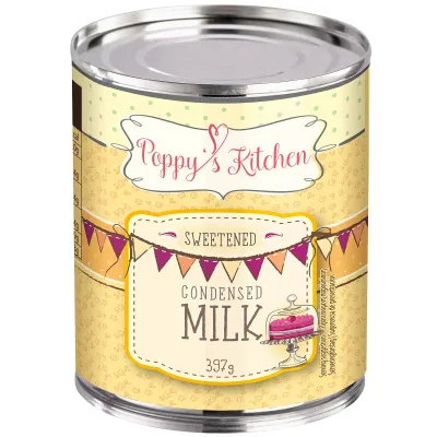 CONDENSED MILK - POPPYS 12x397gr