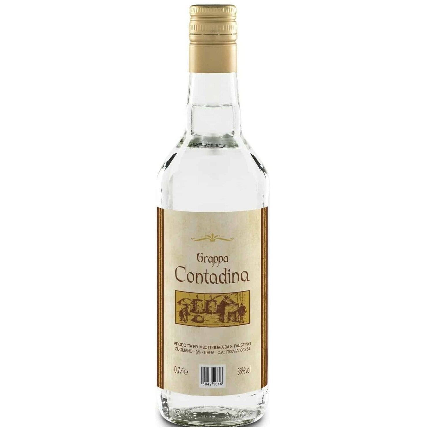 GRAPPA CONTADINO Spirit, Veneto - 0,70L (ABV) 38%,
