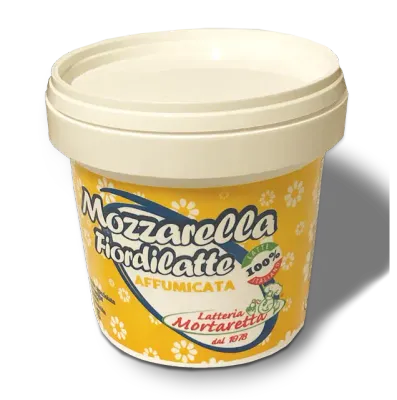 Latteria Mortaretta Smoked Fior di Latte Mozzarella Scamorza 250g Latteria Mortaretta Smoked Fior di Latte Mozzarella Scamorza 250g