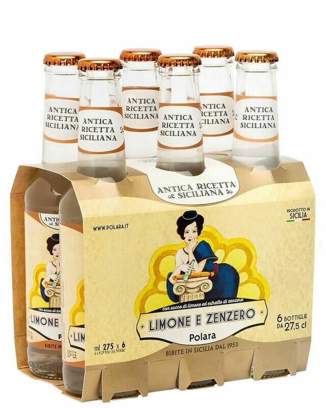 LEMON &amp; GINGER ANTICA RICETTA - 6x27.5cl (screw top)