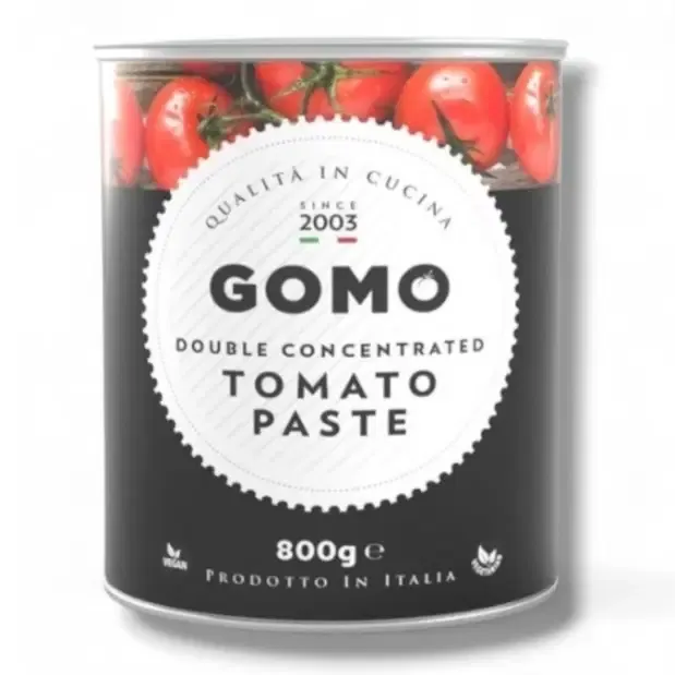Tomato Paste 28/30 Brix – 12 x 800g Concentrated Tomato Paste (Catering Pack)