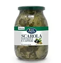 SCAROLE CON OLIVE E CAPPERI - 960gr