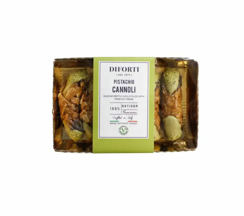 CANNOLI WHEAT FREE (pistachio) -Diforti  200gr