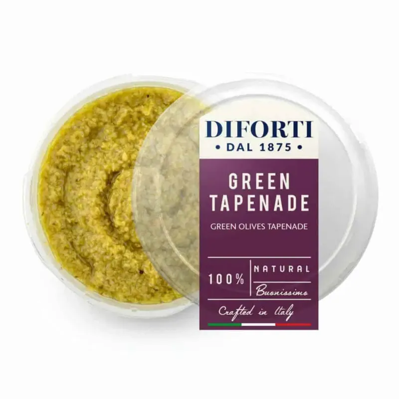 GREEN OLIVES TAPENADE - 160gr