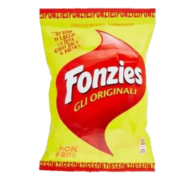 FONZIES ORIGINAL CRISPS - 9x23.5gr