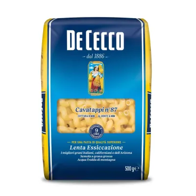 DE CECCO CAVATAPPI No.87 - 500gr DE CECCO CAVATAPPI No.87 - 500gr