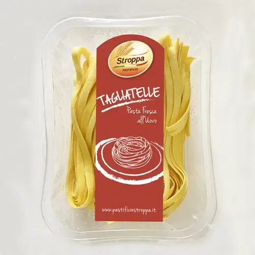 FRESH PASTA TAGLIATELLE ALL'UOVO Stroppa - 250gr
